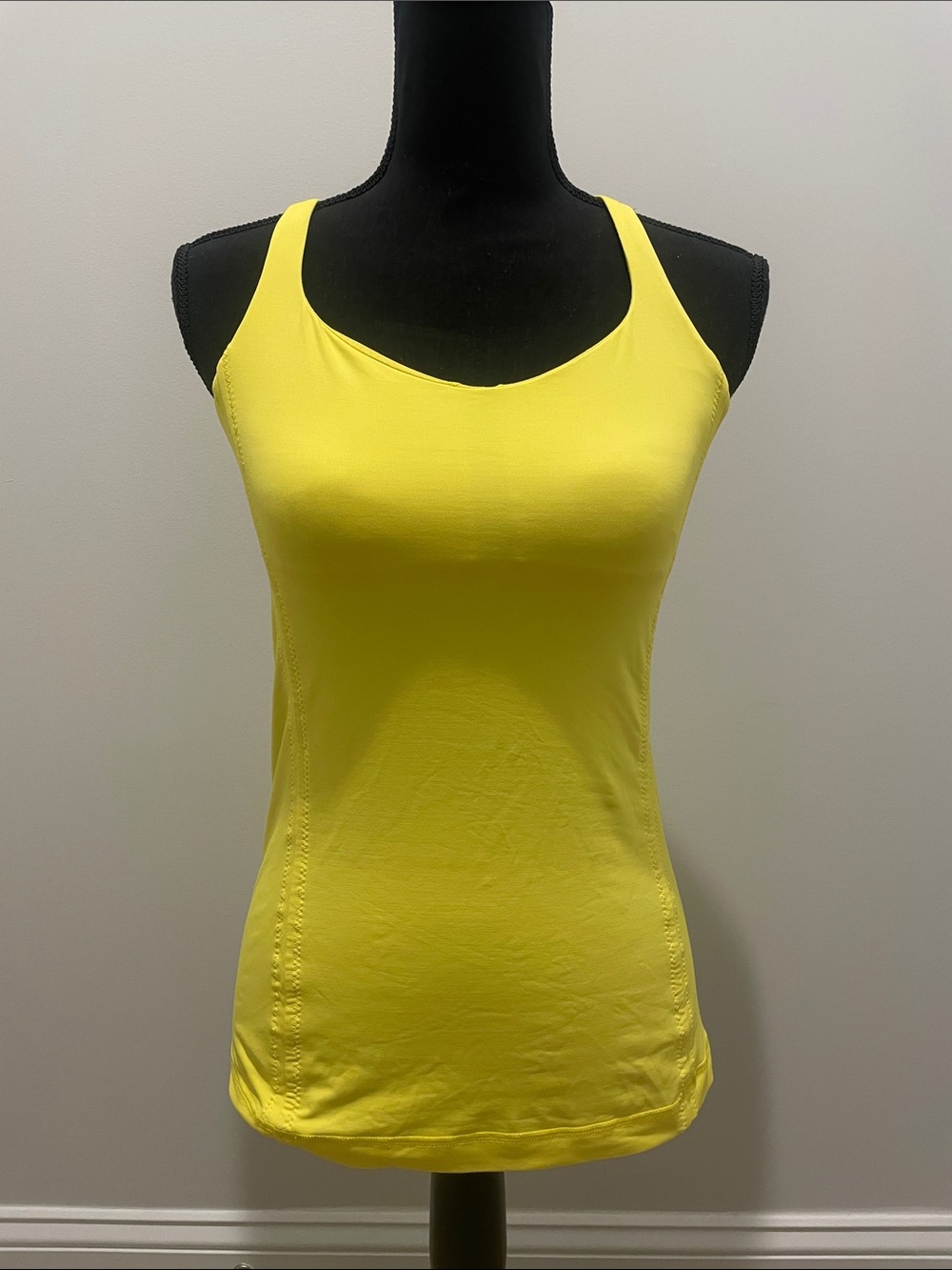 lululemon athletica Yellow Scoop Neck Tank